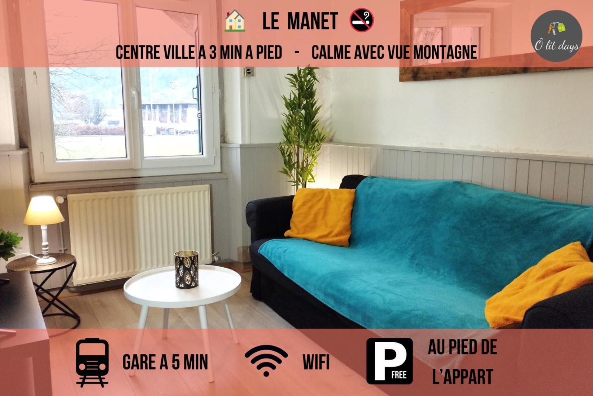 Le Manet - Appartement Proche Centre Ville - Parking Gratuit Bonneville Kültér fotó